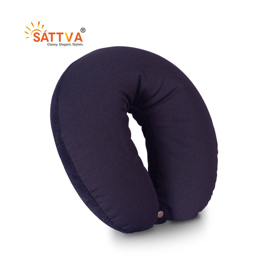 Micro Beads Plain Color Neck Pillow