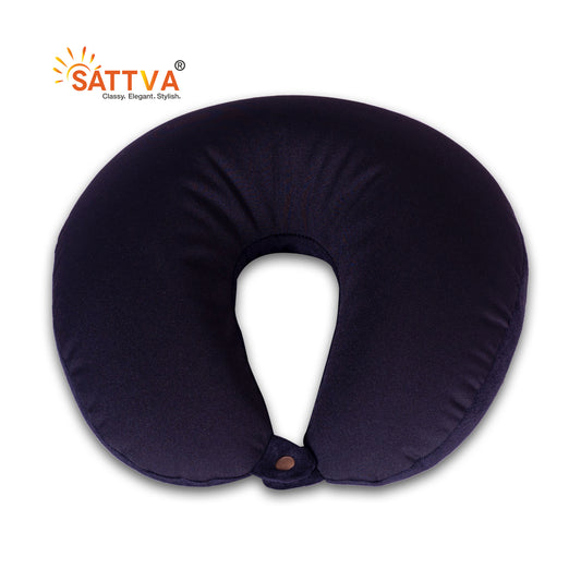 Micro Beads Plain Color Neck Pillow