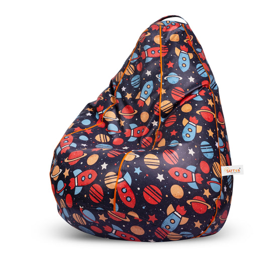Kids Rocket Bean Bag