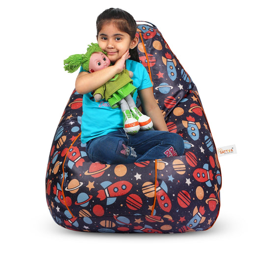 Kids Rocket Bean Bag