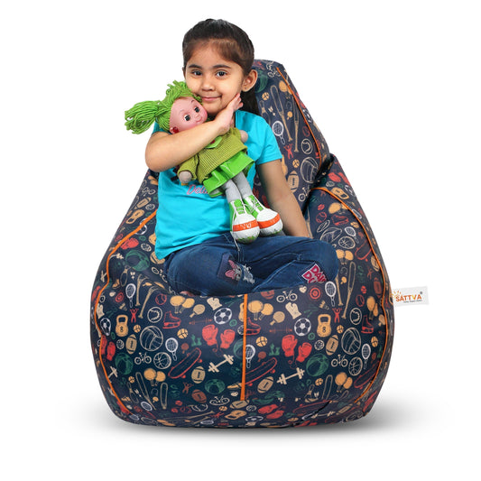 Kids Sports Bean Bag